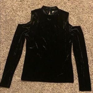 velvet long sleeve